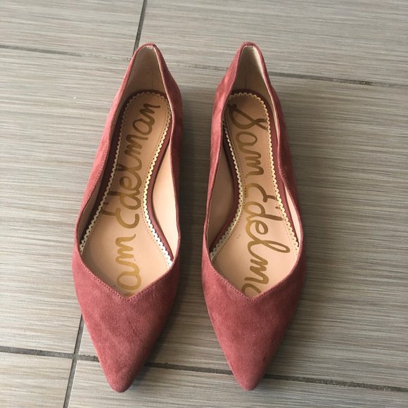 sam edelman dusty rose suede
